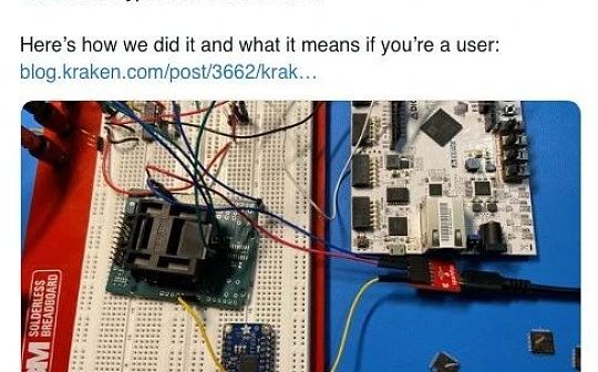 硬件钱包安全?Kraken实验室仅用15分钟就破解了Trezor